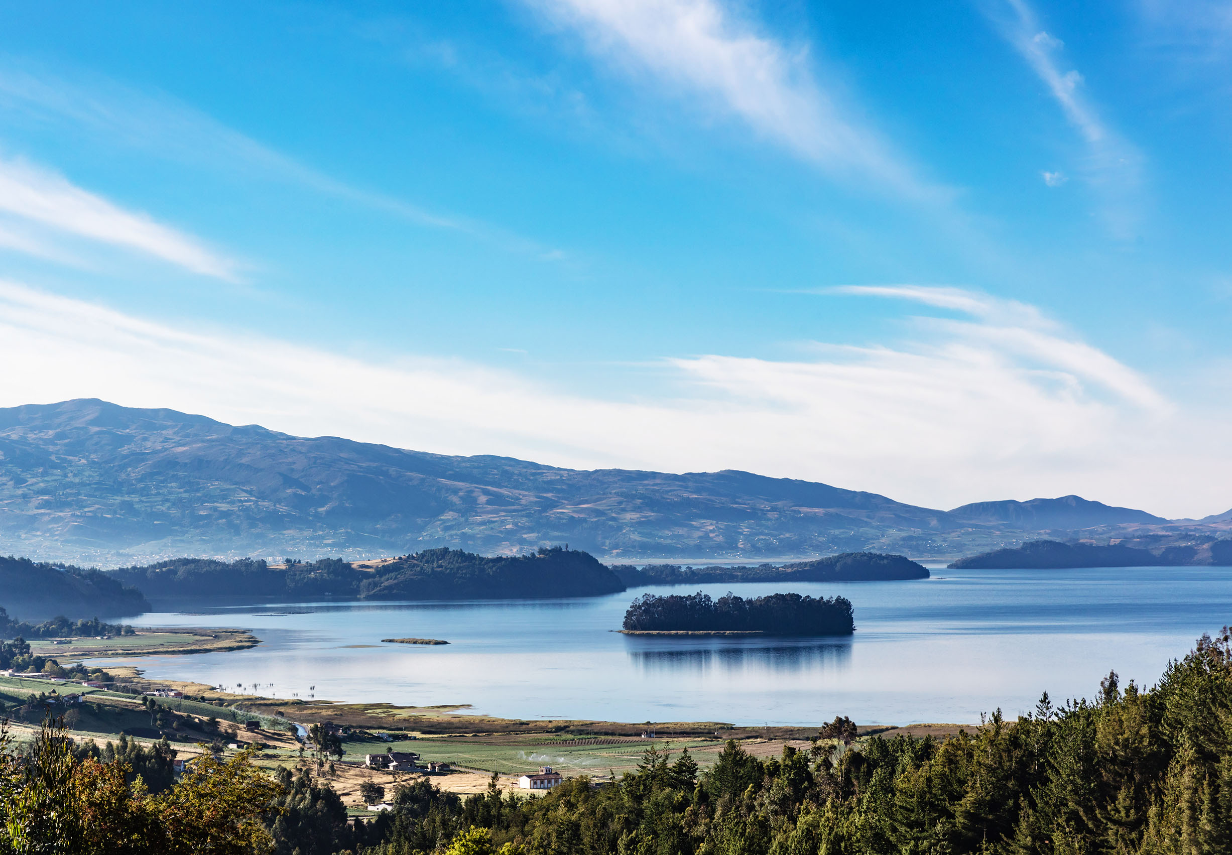 Laguna,De,Tota,Lake,Boyaca,In,Colombia,South,America
